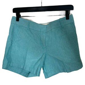 J. Crew City fit Blue Shorts Sz 4